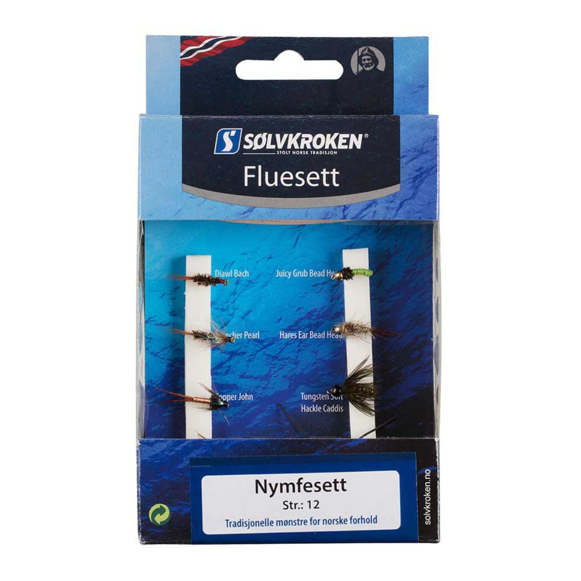 Bilde av Sølvkroken Nymfesett str 12 